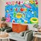 Goodbye School Hello Pool Banner Summer Pool Splish Splash Tropical Floral Backdrop End of School Year Party Decorations Banner Photo Booth Props
